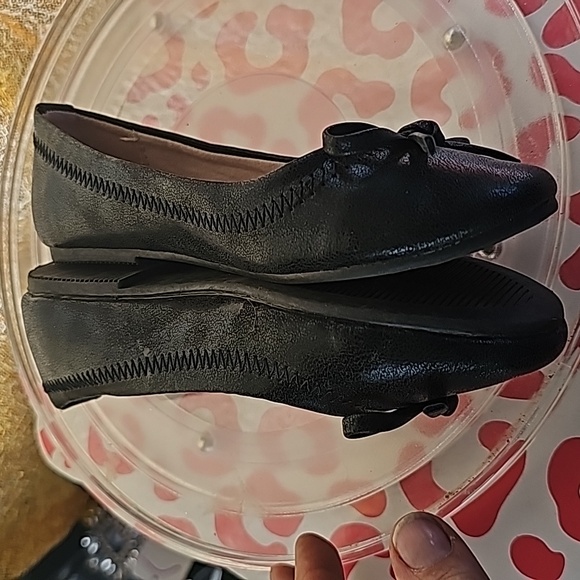 E Nw/ o tags Arizona Ballet Flats patent leather girls sz 12M memory foam Willow - Picture 8 of 9